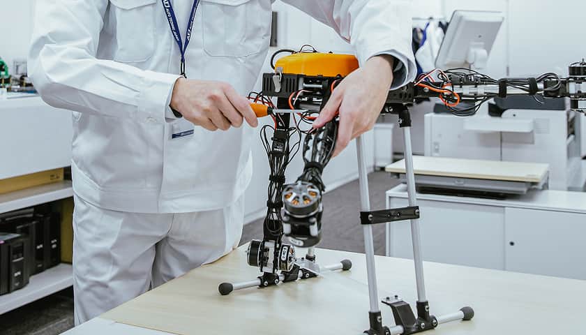 ロボットの腕の写真